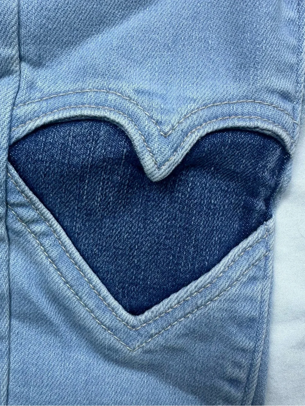 NWT Old Navy High-Rise 360 Stretch Rockstar Knee-Patch Jeggings Girls 5T